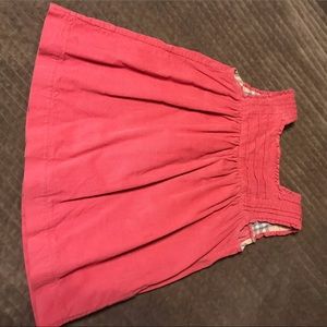 Burberry baby girls corduroy dress 18 months